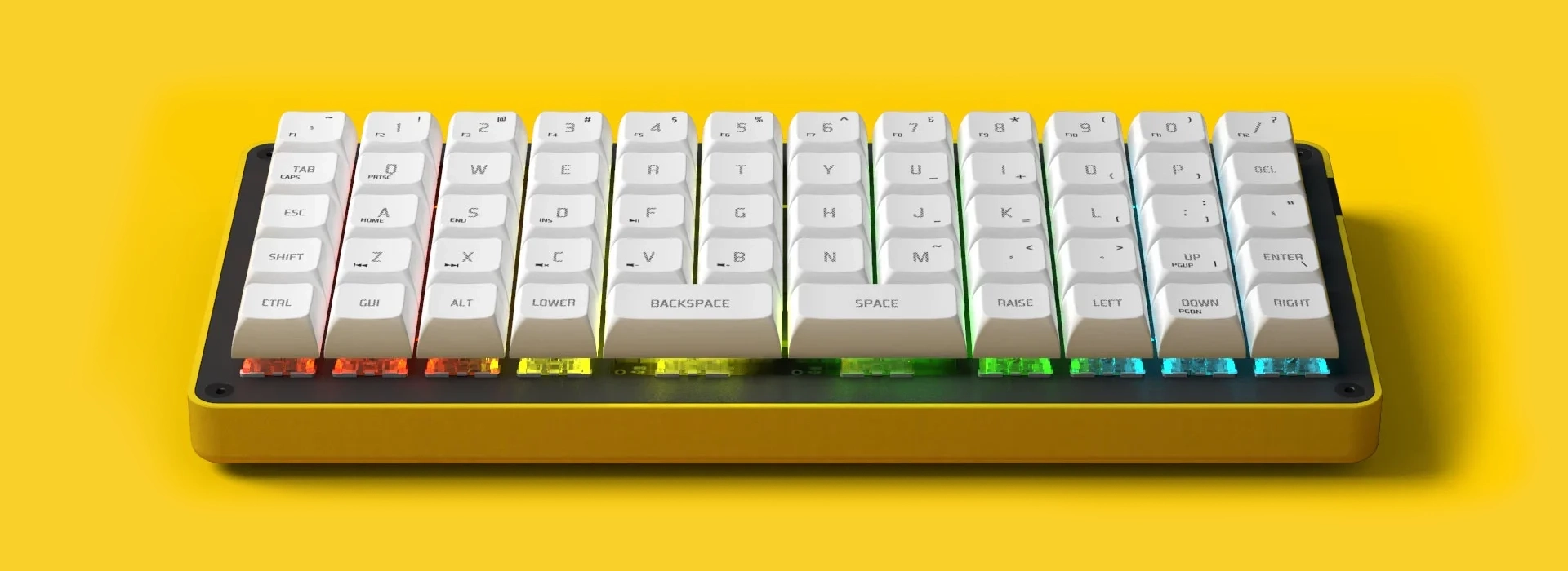 Picture of GK6 Yellow Mellow keyboard