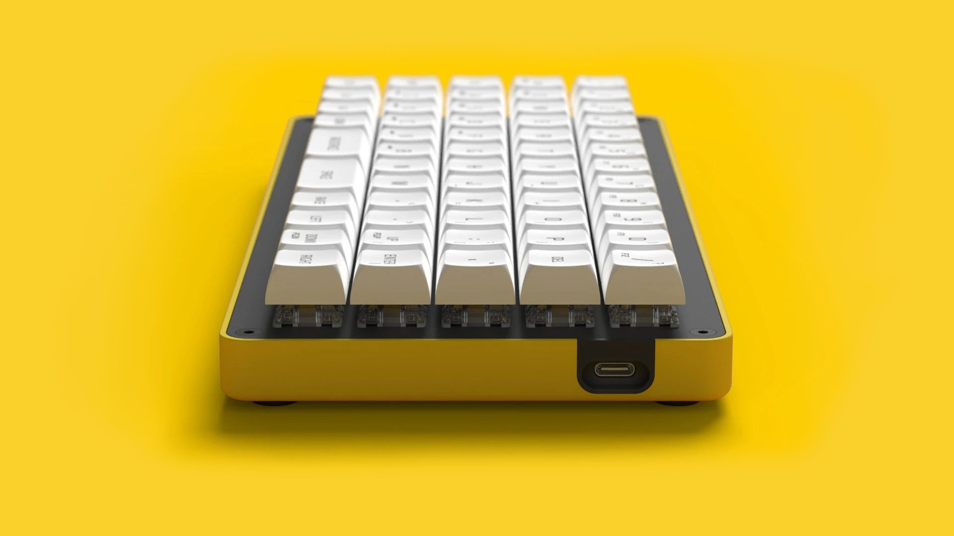 Picture of GK6 Yellow Mellow keyboard