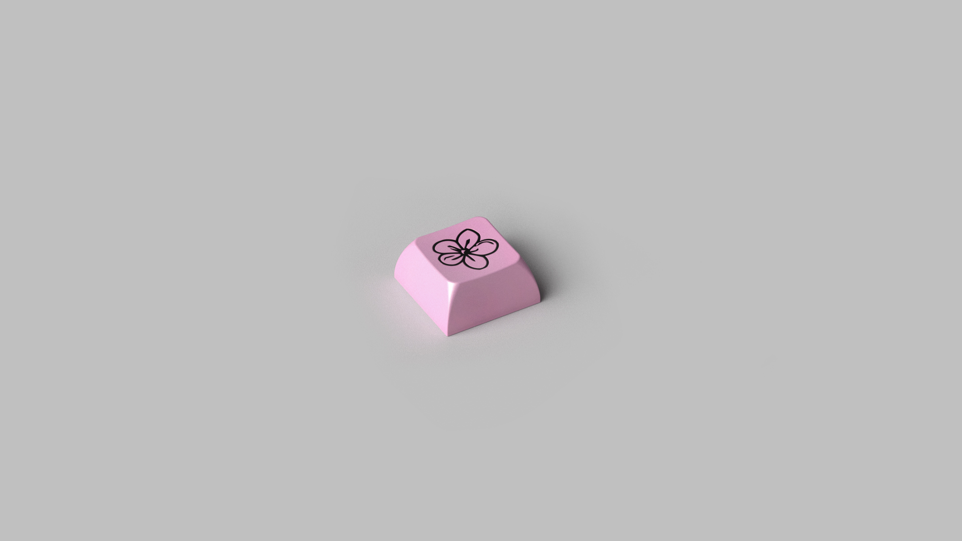 Picture of GK6 Cherry Blossom metal keyboard keycaps